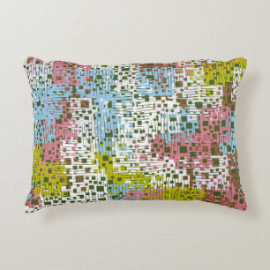 Abstract seamless pattern. Paints of the spring la Accent Pillow
