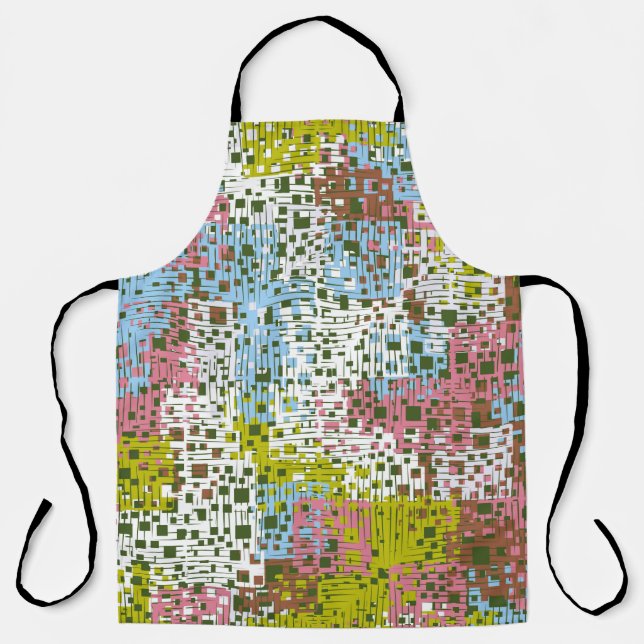Abstract seamless pattern. Paints of the spring la Apron (Front)