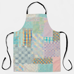 Abstract seamless pattern with imitation of a grun apron