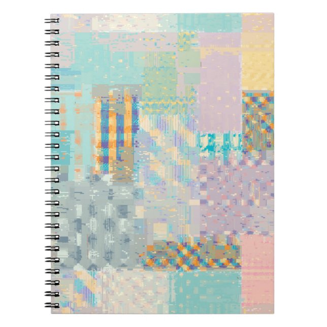Abstract seamless pattern with imitation of a grun notebook (Front)