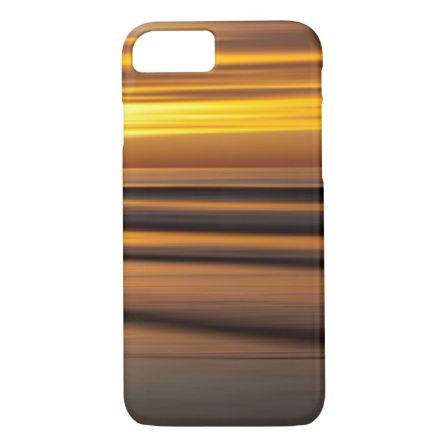 Abstract seascape at sunset, CA Case-Mate iPhone Case (Back)