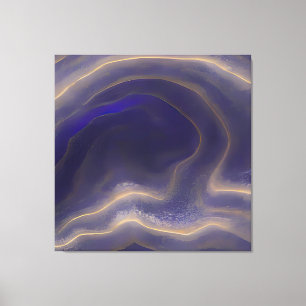 Abstract Seascape Fractured Waves 03 Canvas Print