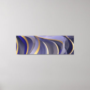 Abstract Seascape Fractured Waves 07 Canvas Print