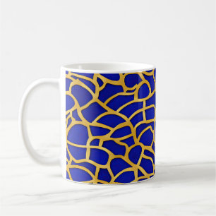 Abstract Seascape Fractured Waves 11 Coffee Mug