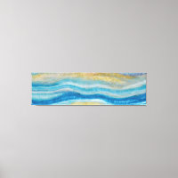 Abstract Seascape Fractured Waves 22 Sandy Bottom