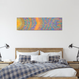 Abstract Seascape Fractured Waves 27 Canvas Print