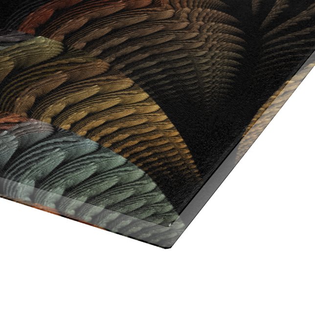 Abstract Seashells Cutting Board (Corner)