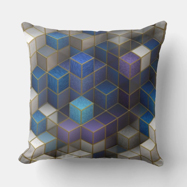 Abstract series 12. throw pillow (Front)