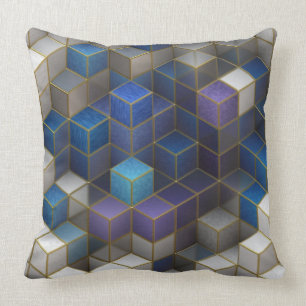 Abstract series 12. throw pillow