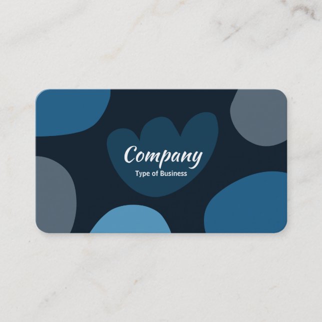 Abstract Shapes 04a Business Card (Front)