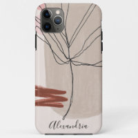 Abstract Shapes Botanical Leaf