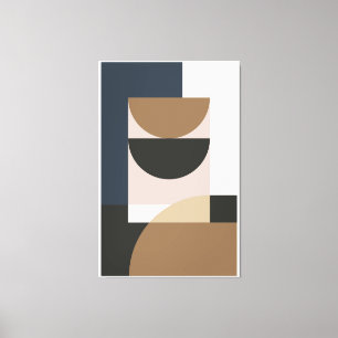 Abstract shapes canvas print