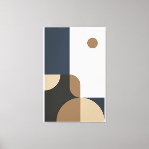 Abstract shapes canvas print