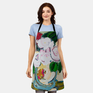 Abstract Shapes, Matisse Style, add text, Apron