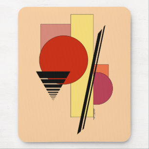 Abstract Shapes Mouse Pad
