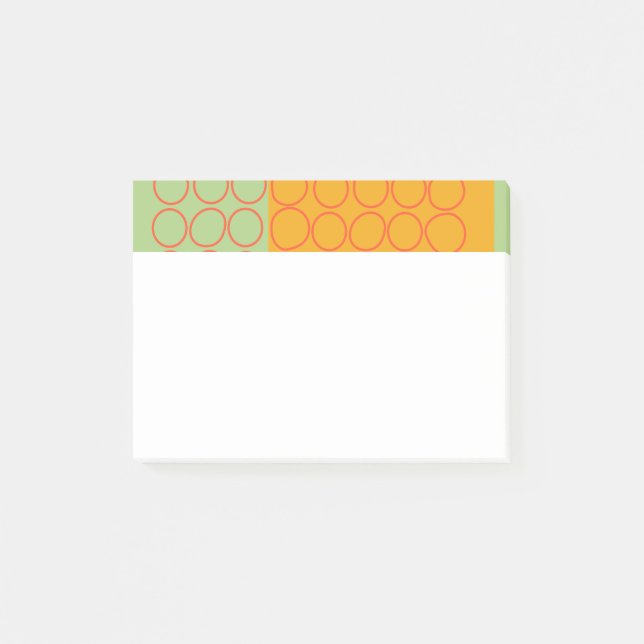 Abstract Shapes  Post-it Notes (Front)