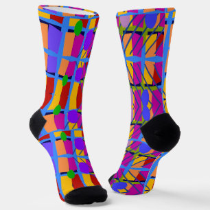 Abstract Shapes Socks