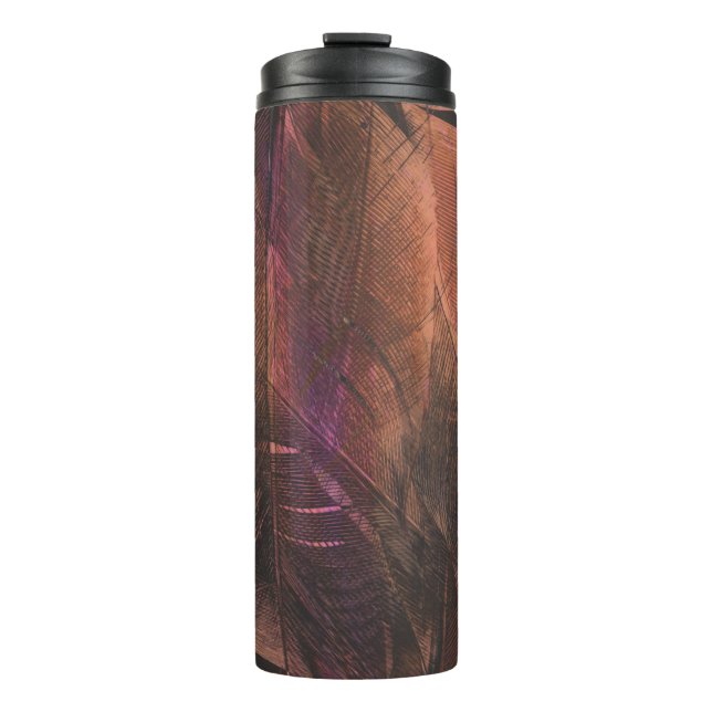 Abstract sheets  thermal tumbler (Front)