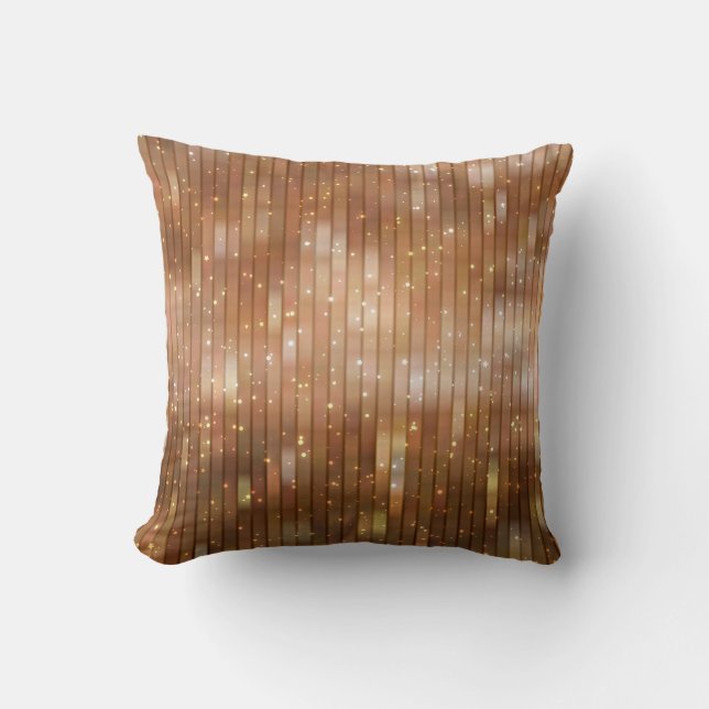 abstract shiny beige backgroundabstract, art, back throw pillow (Front)