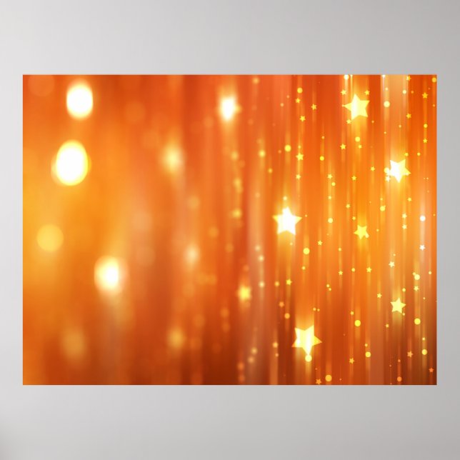 abstract shiny orange backgroundabstract,art,backg poster (Front)