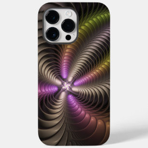 Abstract Shiny Trippy Colourful 3D Fractal Art Case-Mate iPhone 14 Pro Max Case