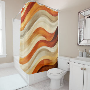 Abstract Shower Curtain