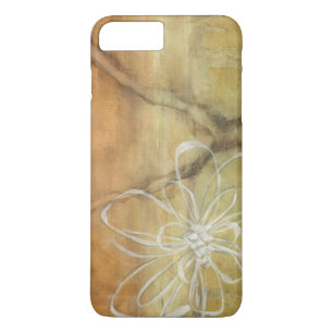 Abstract Silhouette Painting on Tan Background Case-Mate iPhone Case