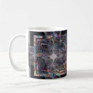 Abstract Silhouette Pattern – Artistic Classic Mug