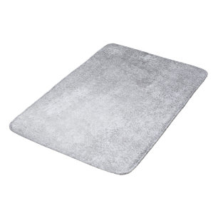 Abstract silver paper bath mat