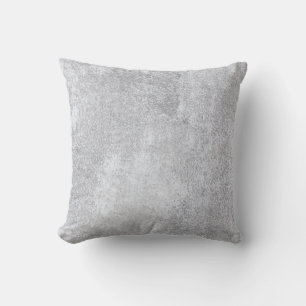 Abstract silver paper throw pillow