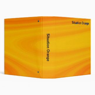 Abstract - Situation Orange (1.5in) Binder