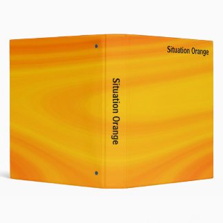 Abstract - Situation Orange Binder