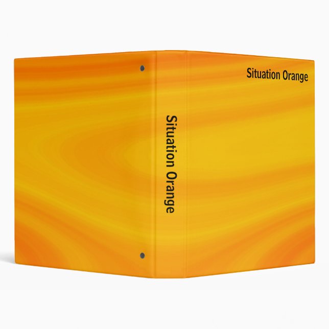 Abstract - Situation Orange Binder (Background)