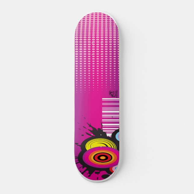 Abstract Skateboard (Front)
