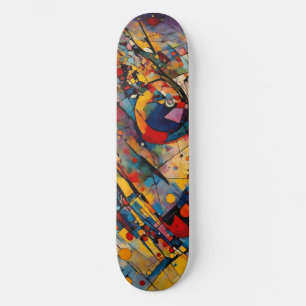 Abstract Skateboard