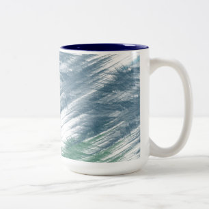 Abstract Sky Two-Tone Coffee Mug