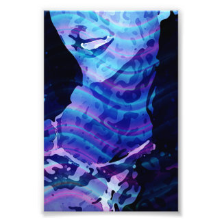 Abstract Smile Photo Print