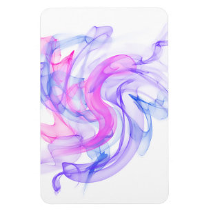 Abstract Smoke on the Water Magnet
