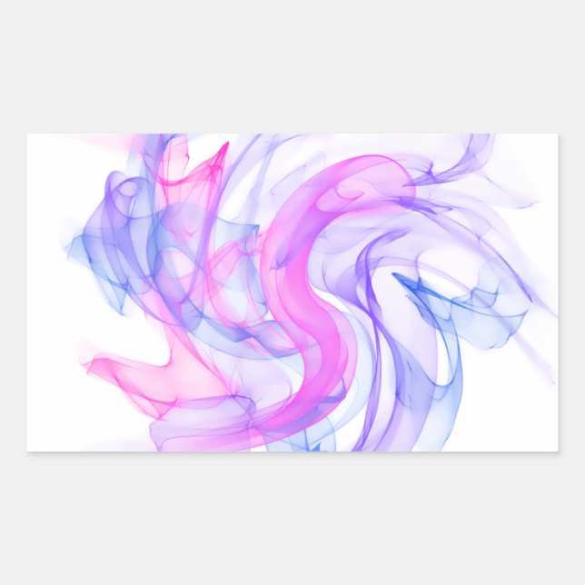 Abstract  Smoke on the Water Sticker (Front)