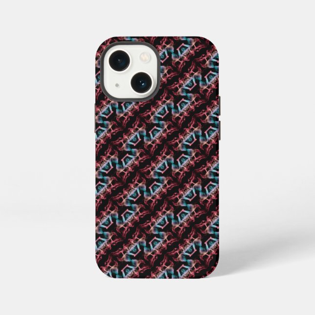 Abstract smoke pattern iPhone case (Back)
