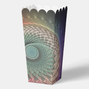 Abstract Snail Colourful Modern Fractal Art Favor Box