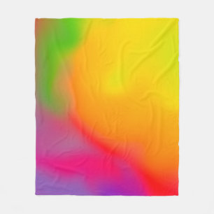 Abstract soft cloud background in pastel colorful  fleece blanket