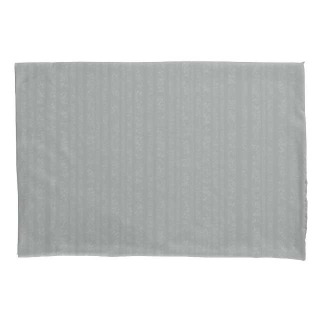 Abstract Soft Hues Grey  Pillowcase (Front-Left)