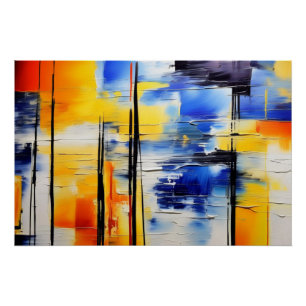 Abstract Softness Poster