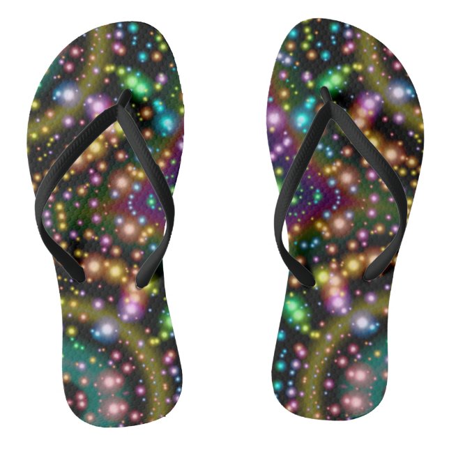 Abstract Solar System Flip Flops (Footbed)