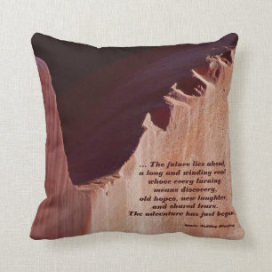 Abstract Southwest Apache Wedding Blessing Square  Throw Pillow