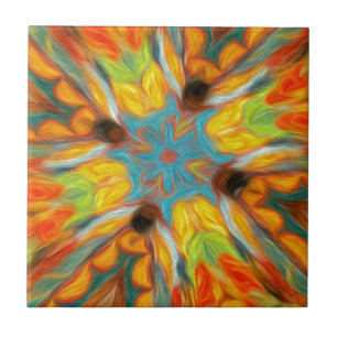 Abstract Southwestern Design Tile