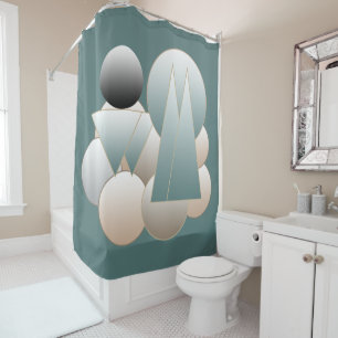 Abstract space art futuristic planet system