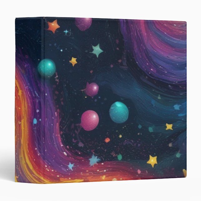 Abstract Space Binder (Front/Spine)