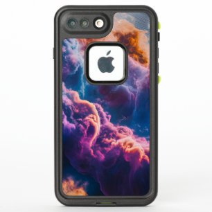 Abstract Space Nebula Art - Colorful Iphone Case